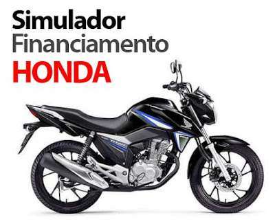  Simule la financiación de Moto Honda ahora